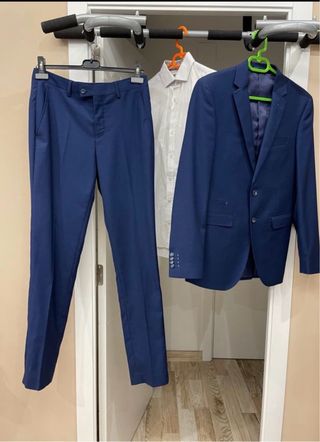 Traje Núñez de Arenas Talla 44 Azul