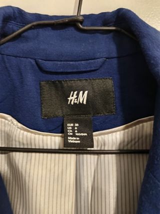 Americana H&M azul