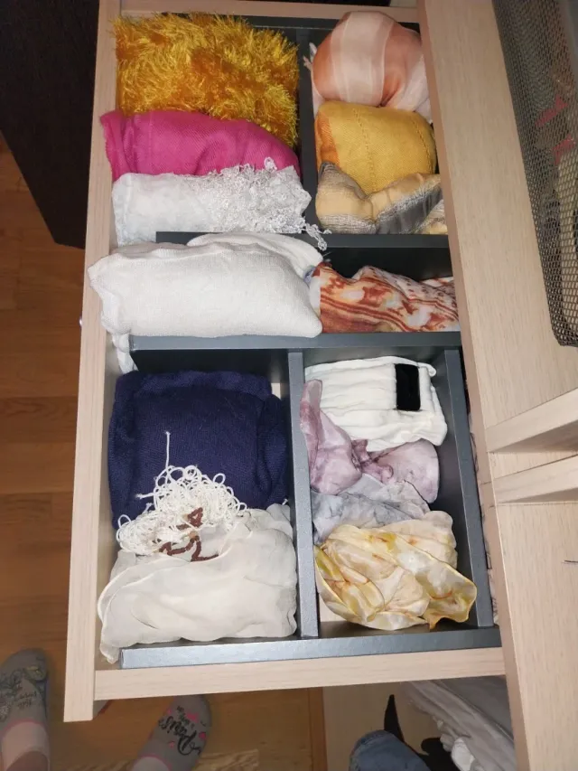 Lote de bufandas y pañuelos