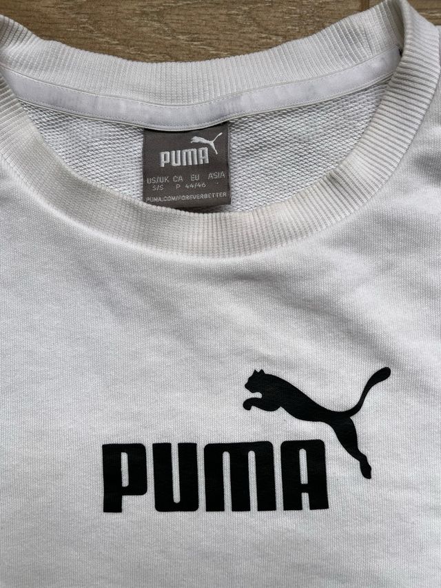 Sudadera Puma Vintage Y2K Bordada Oversize