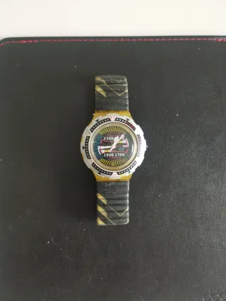 Reloj Swatch Scuba 200 Ratrack Multicolor