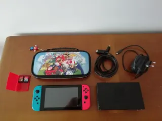 Nintendo Switch en perfecto estado con Zelda