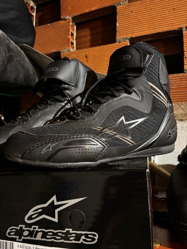 Botas Moto Alpinestars Faster-3 Negras talla 40,5
