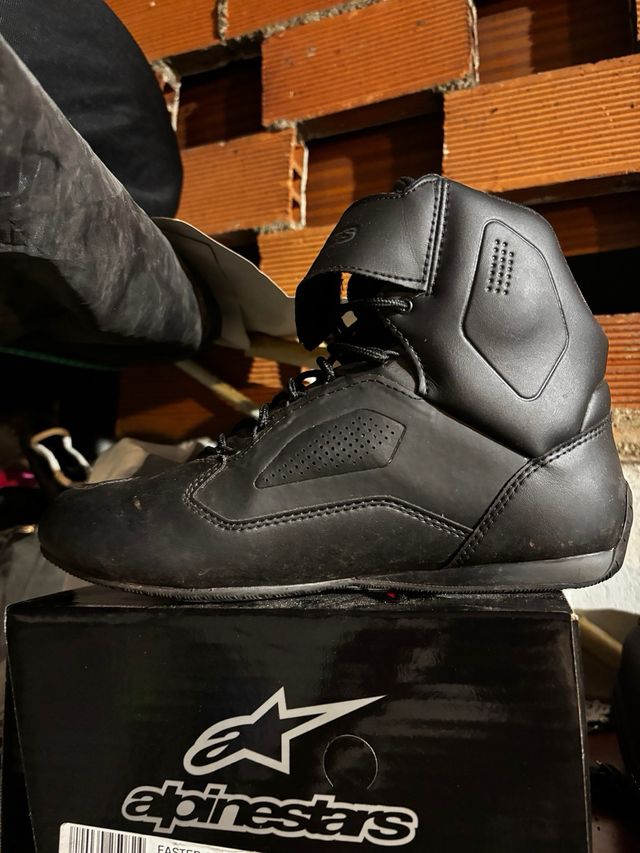 Botas Moto Alpinestars Faster-3 Negras talla 40,5