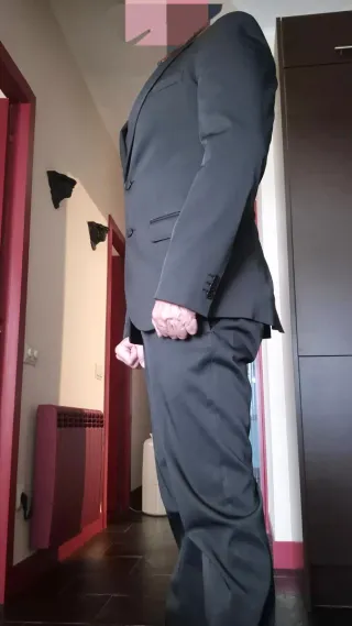 Traje Zara Negro Talla [40/48]