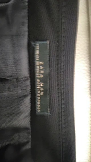 Traje Zara Negro Talla [40/48]