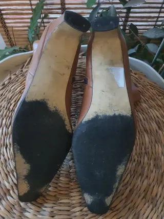 Botins Pele Castanhos