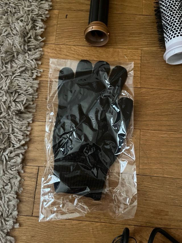 Secador y Rizador 6 en 1 Oro y Blanco