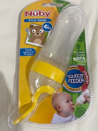 Biberón cuchara Nuby First Solids 4m+