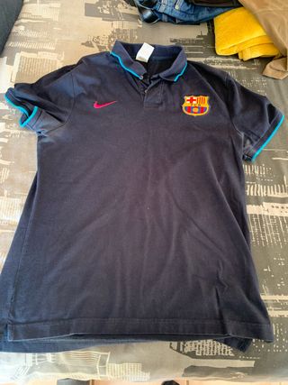 Polo FC Barcelona Azul Nike