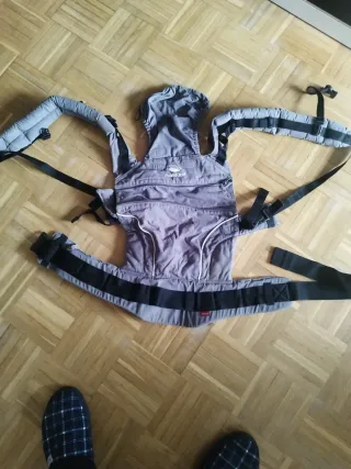 Mochila Portabebés Manduca Gris