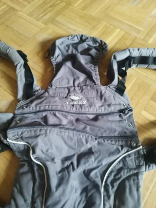 Mochila Portabebés Manduca Gris