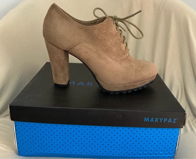 Zapatos de tacón MARYPAZ beige/marrón