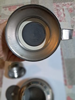 caffettiera MOKA guido bergna 4 tazze in acciaio i