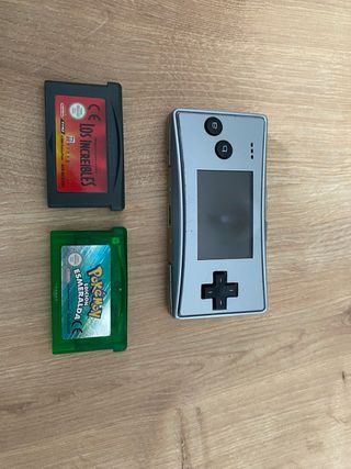 Nintendo Game Boy Micro + Juegos