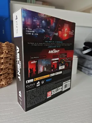 The Ascent PS5 Cyber Edition Steelbook