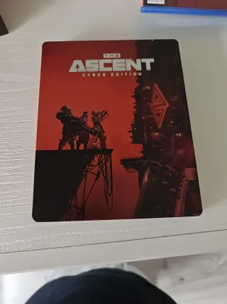 The Ascent PS5 Cyber Edition Steelbook