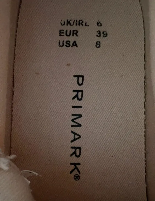 Zapatillas altas beige Talla 39