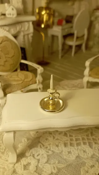Portacandele miniatura Dollhouse 1:12