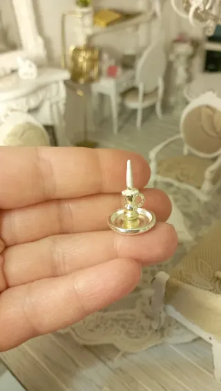 Portacandele miniatura Dollhouse 1:12