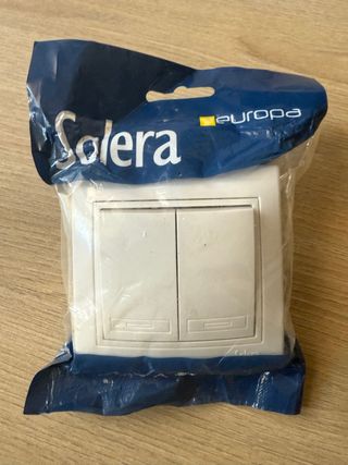 Interruptor Doble Solera Europa