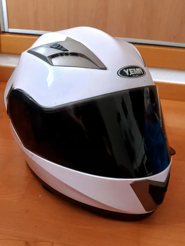 Casco Yema Blanco