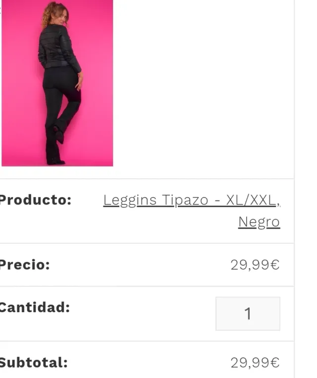 Leggings  Reductores Push Up Térmicos XL/XXL nuevo