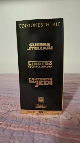 VHS Trilogia Guerre Stellari Edizione Speciale