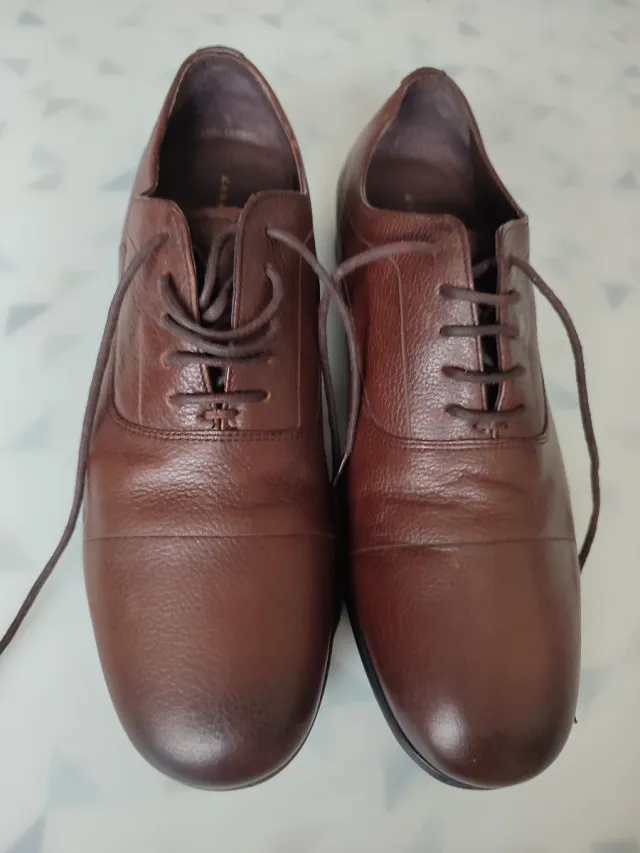 Zapato Derby Marrón