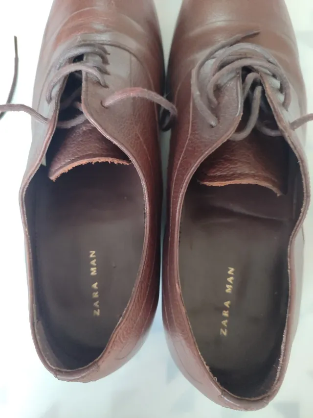 Zapato Derby Marrón