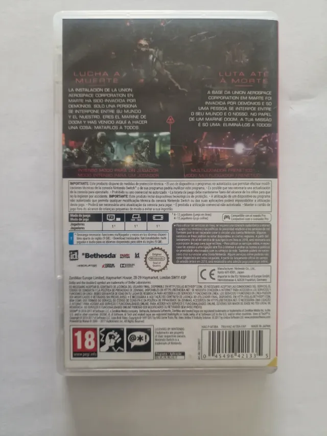 Doom Nintendo Switch