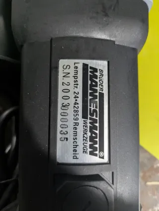 Radial 1700W Ø 230 mm Bruder Mannesmann