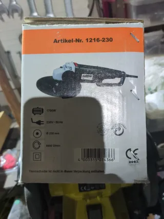 Radial 1700W Ø 230 mm Bruder Mannesmann