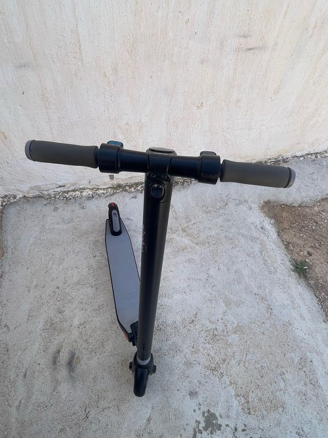 Patinete eléctrico gris