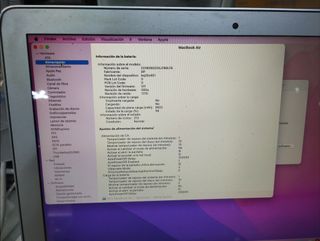 MacBook Air 13 2017 Plata