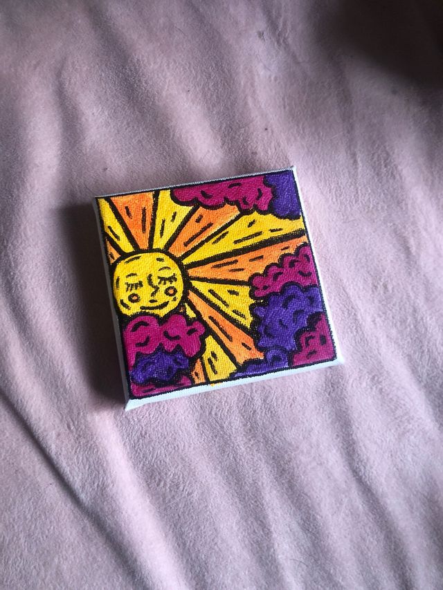 Cuadros Decorativos Pintados a mano.