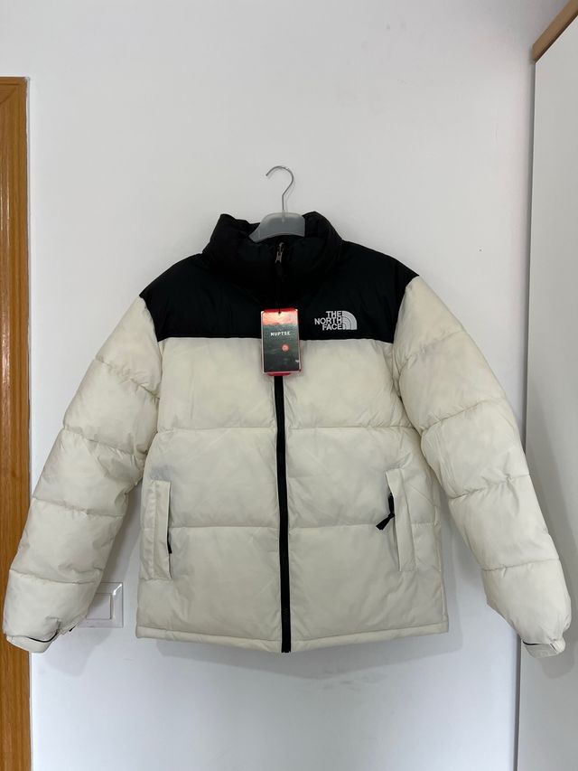 Abrigo The North Face Negro y Blanco Mujer