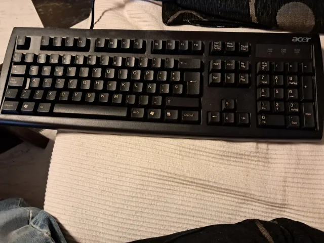 Tastiere Acer Nero con mouse