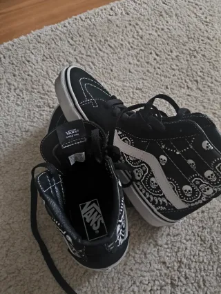Vans Sk8-Hi Skull Bandana Talla 36.5