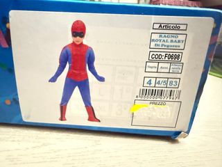 Costume Carnevale Spiderman Bambino