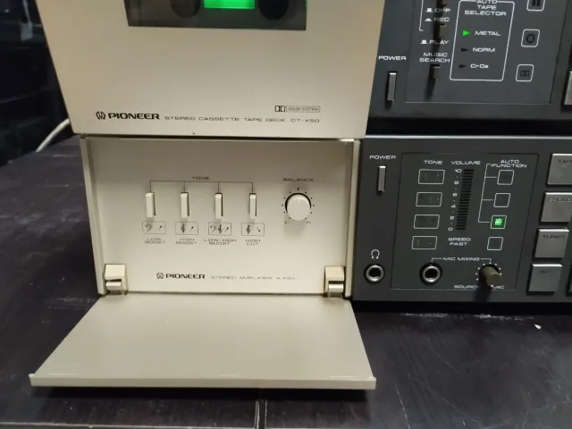 Pioneer Amplificador, Tocadiscos, Pletina y Turner