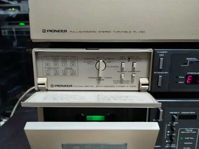 Pioneer Amplificador, Tocadiscos, Pletina y Turner