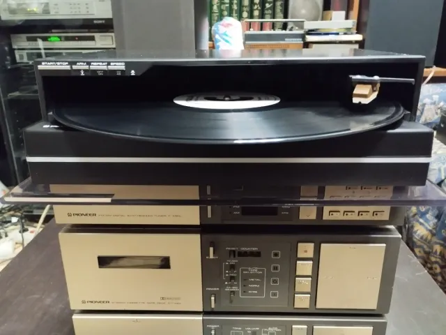 Pioneer Amplificador, Tocadiscos, Pletina y Turner