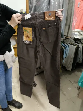 Pantalones vaqueros Lois Marrón Talla M
