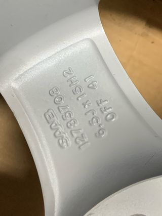 Llantas Saab Originales 12785708 15”