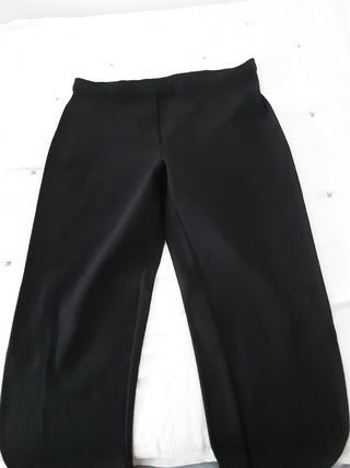 Pantalón negro Mango Talla L