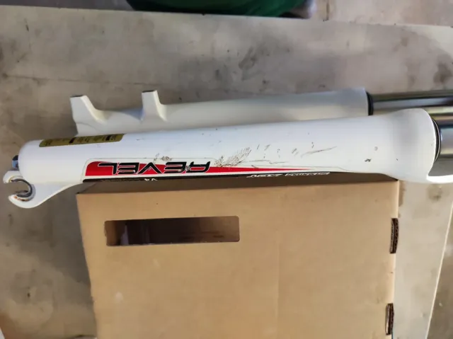 Horquilla Bicicleta Rueda 26 Blanca