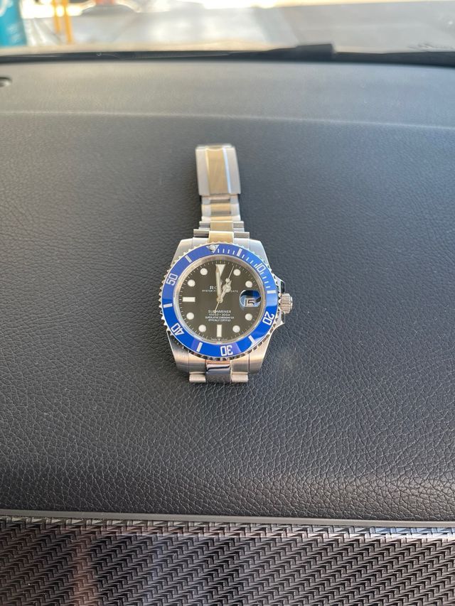 Reloj Submariner Azul
