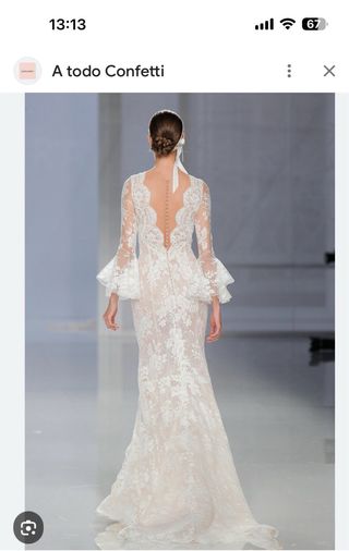 Vestido de Novia Alta Gama. costo 4000 euros