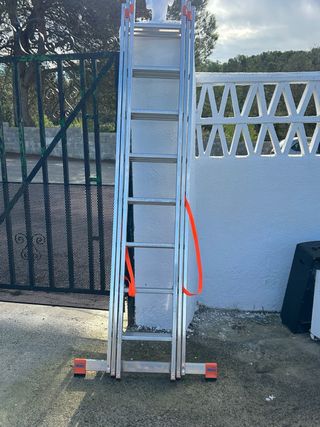 Escalera extensible aluminio